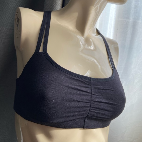 34 Racerback black cotton fruit of the loom bra - Picture 7 of 9